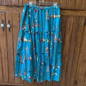 Miller Stockman for Western Wear Size L
Color is Teal and 100% cotton